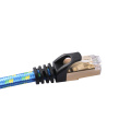 Nylon Braided Shielded Internet patch cable Cat7 Lan Ethernet Cable Rj45 Patch Network Cable